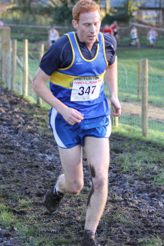 James Tartt slogged through the mud at Blackburn