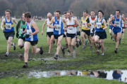 The Blackpool XC proved wet underfoot