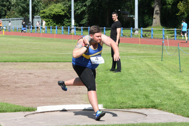 James Cain during YDL match win at Bangor