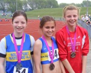 27 medals taken at County T&F Champs, including those by Beth McBride, Ellon Hart and Sally Wareing