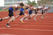 The club's sprinters supported the open meeting at Litherland in August