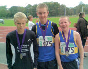 Under 15 Boys took Merseyside silver at the North West Relays in September