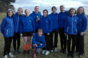 Some of our Senior Women cross country runners