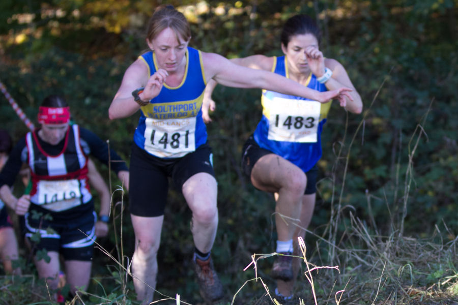 Tracey Peters and Stephanie May contested XC