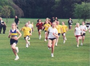 Stephanie James leads all the way in the Southport Schools XC Champs